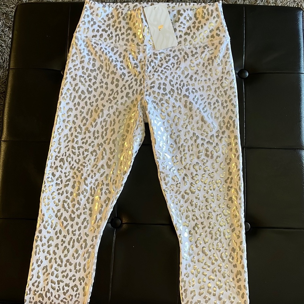 Fabletics High-Waisted Printed Powerhold 7/8